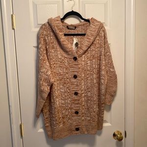 Brand New BloomChic Hooded Cardigan…size 14-16